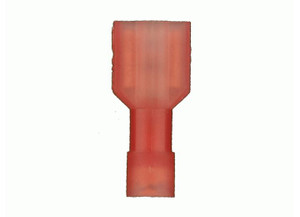 Metra - Red Nylon Female Quick Disconnect 2218 Gauge .250 - RNFD250F