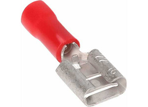 Metra - Red Vinyl Female Quick Disconnect 2218 Gauge .250 - RVFD250