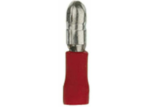 Metra - Red Vinyl Male Bullet Connector 2218 Gauge .156 - RVMB