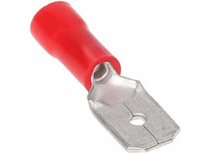 Metra - Red Vinyl Male Quick Disconnect 2218 Gauge .250 - RVMD250