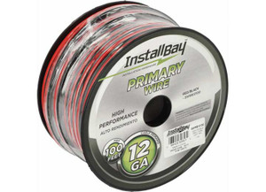 Metra - Speaker Wire 12 Gauge Redblack Paired  Coil Of 100 Feet - SWRB12100