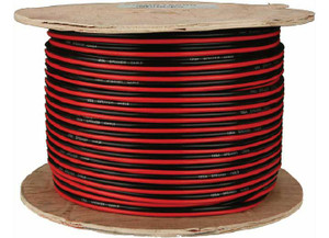 Metra - Speaker Wire 14 Gauge Redblack Paired  Coil Of 500 Feet - SWRB14500