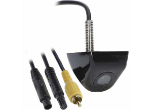 Metra - Above License Plate Backup Camera W/ Gloss Black Metal Housing - TE-LPGC