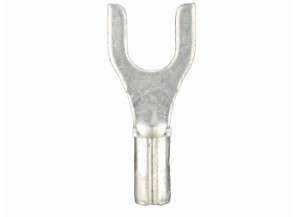 Metra - Uninsulated Spade Terminal 1614 Gauge #8 Package Of 100 - USB8