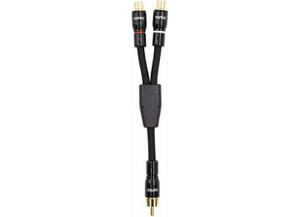 Metra - V16 Series Rca Audio Cables  1 Male 2 Females - V16RCA-Y2
