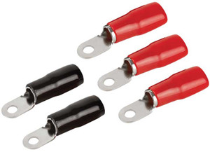 Metra - 1/0 Awg 1/4in Ring Terminal 5pk  V8 Series - V8-RTN1