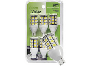 MG Innovative - 922 Wedge Base Tower Led Bulb 250 Lum 1024v 3.24w Natural White 6 Pk - 25012V