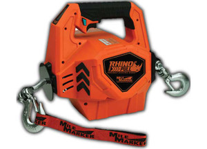 Mile Marker - Rhino Pull 1000 Lb Portable Winch 24v - 71-1000