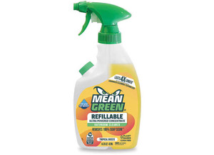 Mean Green - Mean Green Refillable Bathroom Cleaner Tropical Breeze Spray 28 Oz - 394172