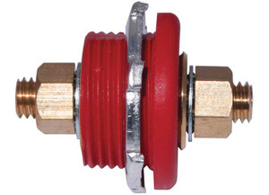 Moroso - Connector Thru Panel Red - 74144