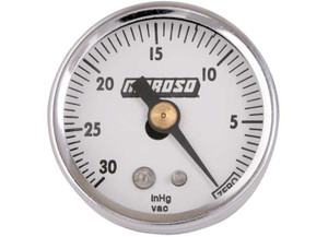 Moroso - Vacuum Gauge 1.5 In Dia 030 In - 89610