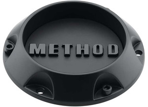 Method Race Wheels - Center Cap 107mm Cb Black Screw On - CP-1717L108