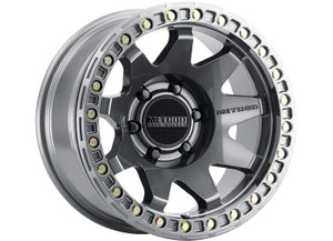 Method Race Wheels - Mr108 Beadlock 17x9 44mm Offset 6x5.5 106.25mm Cb Gloss Titanium W/hardware Kit - MR10879060844B
