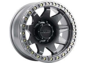 Method Race Wheels - Mr108 Beadlock 17x9 44mm Offset 8x6.5 130.81mm Cb Gloss Titanium W/hardware Kit - MR10879080844B