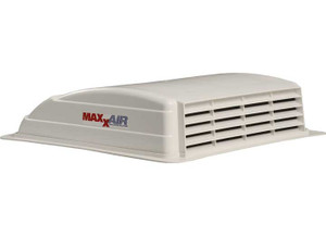 Maxxair - Mini Manual Rv Roof Vent  Nonpowered  White - 00-03700