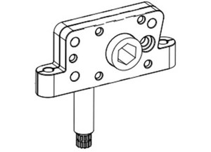 Maxxair - A/c Roof Vent Operator Manual Lift Mechanism - 10A20281K-3CF