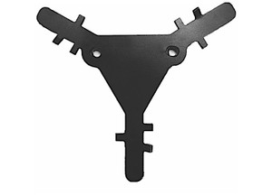 Max-Bilt - Trail Tail Taillight Round Hole Adapter - 150ADAPT