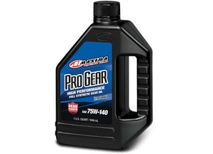 Maxima Racing Oil - Pro Gear Full Synthetic Gear Oil High Performance Sae 75w140 1 Qt - 49-45901
