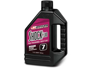 Maxima Racing Oil - Racing Shock Fluid Performance Auto Medium 7wt 111/390 1 Qt - 58901M