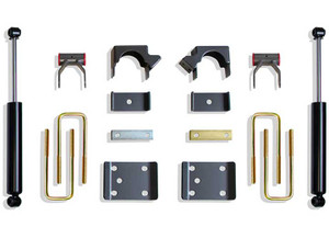 Maxtrac Suspension - 1922 Silverado/sierra 1500 2/4wd Rear 6in Lowering Box Kit & Flip Kit W/shackles/rear Shocks - 201960