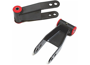 Maxtrac Suspension - 9918 Silv/sierra 1500/9299 C1500/2500/k1500/2500/yukon/tahoe Rear Steel 1.52in Lowering Shackles - 410520