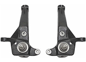 Maxtrac Suspension - 0109 Ranger 2wd Front Steel 4in Lift Spindles W/ext Brake Lines(pair) - 703030C