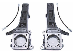 Maxtrac Suspension - 0322 Runner/0714 Fj Cruiser 2wd Front Steel 4in Lift Spindles W/ext Brake Lines(pair) - 706440