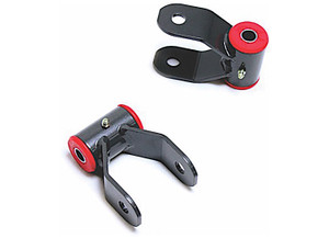 Maxtrac Suspension - 0423 Titan 2/4wd Rear Steel 1in Lift Shackles(pair) - 715310