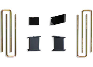 Maxtrac Suspension - 19c Silverado/sierra 1500 2/4wd Blocks Ubolts & Brake Line Brackets W/5in Rear Lift Kit - 901950