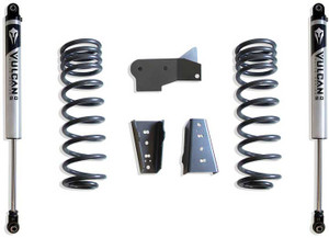 Maxtrac Suspension - 3in Rear Coils Trac/sway Bar Brackets Vulcan Shocks - 902430V