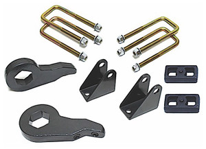 Maxtrac Suspension - 0110 Silv/sierra 1500/2500/3500 Hd 2/4wd 2.5/1in Leveling Kit W/torsion Keys/shock Ext - K880731