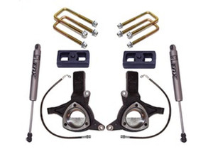 Maxtrac Suspension - 0716 Silverado/sierra 1500 2wd 5in Lift Kit W/fox Rear Shocks(cast Steel Susp) - K881343F