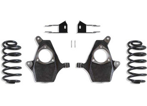 Maxtrac Suspension - 0714 Silverado/sierra Suv 2in4in Lowering Spindle Kit - KS331224