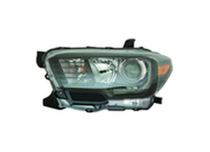 Maxzone - Capa Lh  Headlight Assy; Halogen; W/led Drl; Blk Bezel Ty Tacoma 1623 - 312-11AEL-ACN2