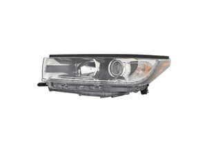 Maxzone - Lh Headlight Assy; Limited; W/smoked Chrome Accent; W/led Drl Ty Highlander/hbrd 1718 - 312-11ASL-ASN1