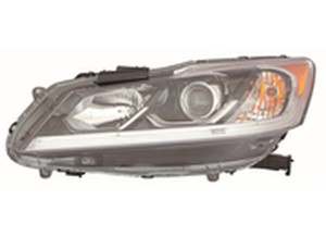 Maxzone - Capa Hd Accord Sdn 1617 Headlight Assy Halogen W/o Led Drl Lx Mdl Rh - 317-1176R-AC2