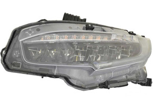 Maxzone - Hd Cvic Snd/hb 2021/cpe 20 Hl Asy Led Si/touring Mdl Na Blt Lh - 317-1181L-ASD2