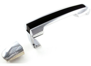 Maxzone - Hy Sonata 0608 Out Drhd Frt Rh W/o Keyhole (chrome+ Black Strip) - 321-50015-111