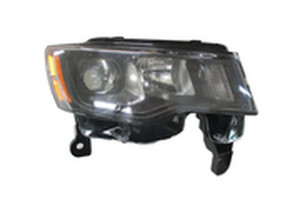 Maxzone - Capa Rh Headlight Assy Halogen; Blk Bezel Jp Grand Cherokee 16 - 333-1199R-AC2