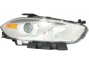 Maxzone - Capa Dg Dart 16 Headlight Assy Halogen Code Lmc Mfp Chrome Rh - 334-1136R-ACN1