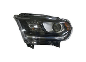 Maxzone - Capa Lh Headlamp Assy Composite Halogen W/o Led Lamp Blk Trim Dg Durngo 1618 - 334-1139L-ACD2