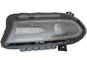 Maxzone - Capa Dg Chargr 1518 Headlight Assy Hid Lh - 334-1140L-ACH2