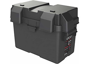 The Noco - (pack Of 6)trailer Battery Box  Polypropylene Plastic Snap Top Lid For 27 Series Battery - HM327BK