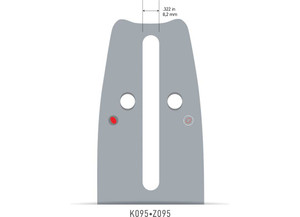 Oregon Tool - Bar 16in Versacut .325 Series K095 - 160VXLGK095