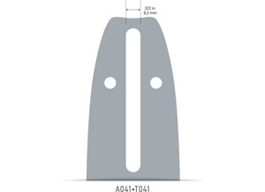 Oregon Tool - Bar 16in Standard 90 Series A041 - 164MLEA041