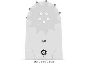 Oregon Tool - Bar 24in Powercut Oregon D176 - 240RNDD176