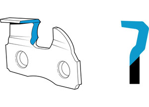 Oregon Tool - Chain 3/8 Chamfer Chisel W/ Ramped Dg .050 45dl - 91PX045G