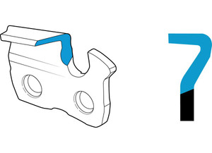 Oregon Tool - Chain 325 050 Speedcut 95txl Oreg 72dl - 95TXL072G