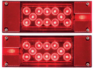 Optronics - Led Waterproof Trailer Light Kit Low Profile Over 80in Includes Mounting Hardware Only - TLL160RK