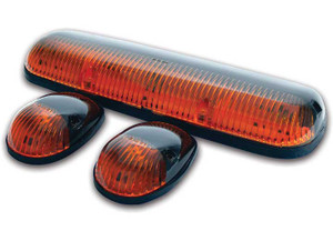 Pacer - 0106 Gm Style Hifive Smoke/amber Cab Roof Light Kit - 20-240S
